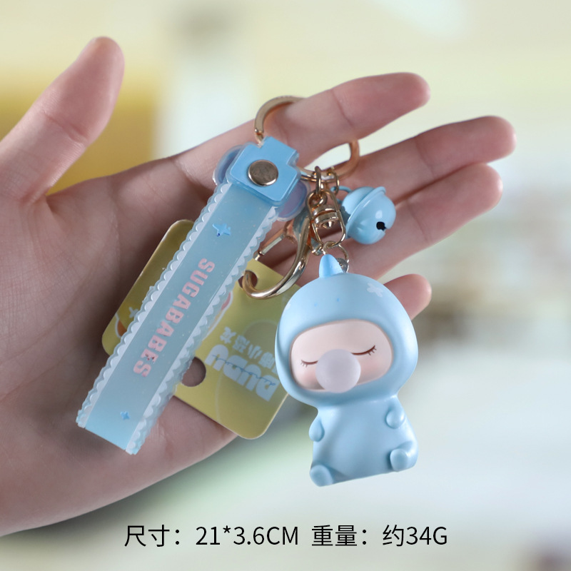 Dinosauro lindo lindo bonito bonito llavero, mochila, adornos, colgantes exquisitos, colgantes directos al por mayor.