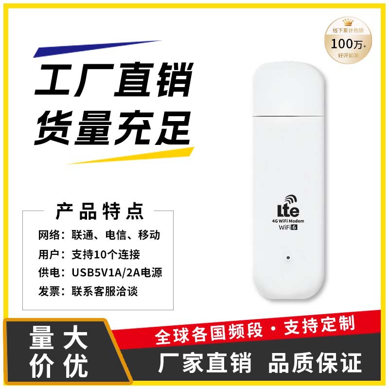 随身wifi全国通用无线网移动wifi三网切换车载宿舍家用路由器热点