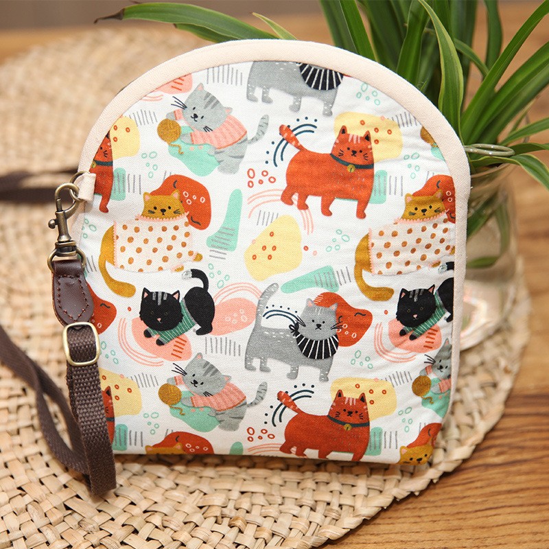 Jinhao bordado hecho a mano DIY material bolsa tela bordada mensajero bolsa de almacenamiento de producción creativa bolsa de cosméticos image 25