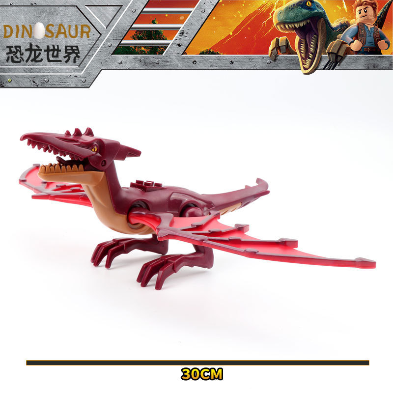 卸売ジュラ紀恐竜大型ブラキオサウルス ヘビクラン エラプティドン ティラノサウルス レックス世界組み立てビルディング ブロック|undefined