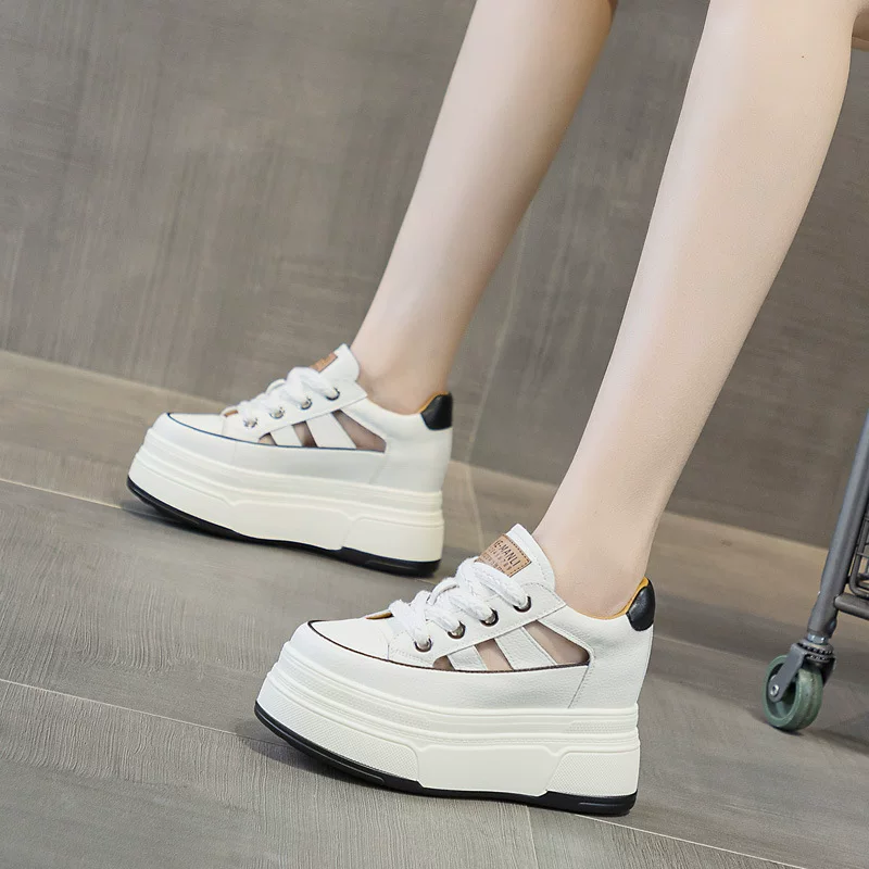 Трендовые воскресенья Shoes, высокие повседневные платформы, для подростков