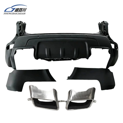 Exhaust pipe Range Rover Sport Edition low-end - primer-rear-bumper-tail-throat-set