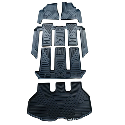 Suitable for Toyota Voxy 90 Mpv Gasoline Version Right-Hand Drive Special Car Special Floor Mats Anti-Slip (Modelə uyğun ayaqaltı) - black-whole-car
