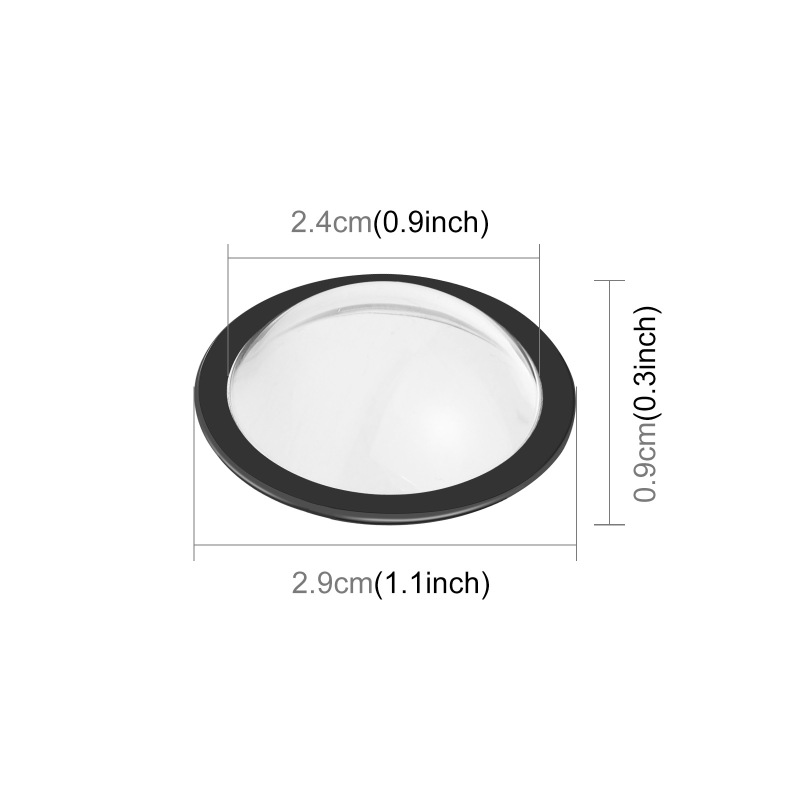 PULUZ ファットカウは、Ricoh Theta SC2/S/V アクションカメラ粘着レンズ保護ミラーに適しています。|undefined