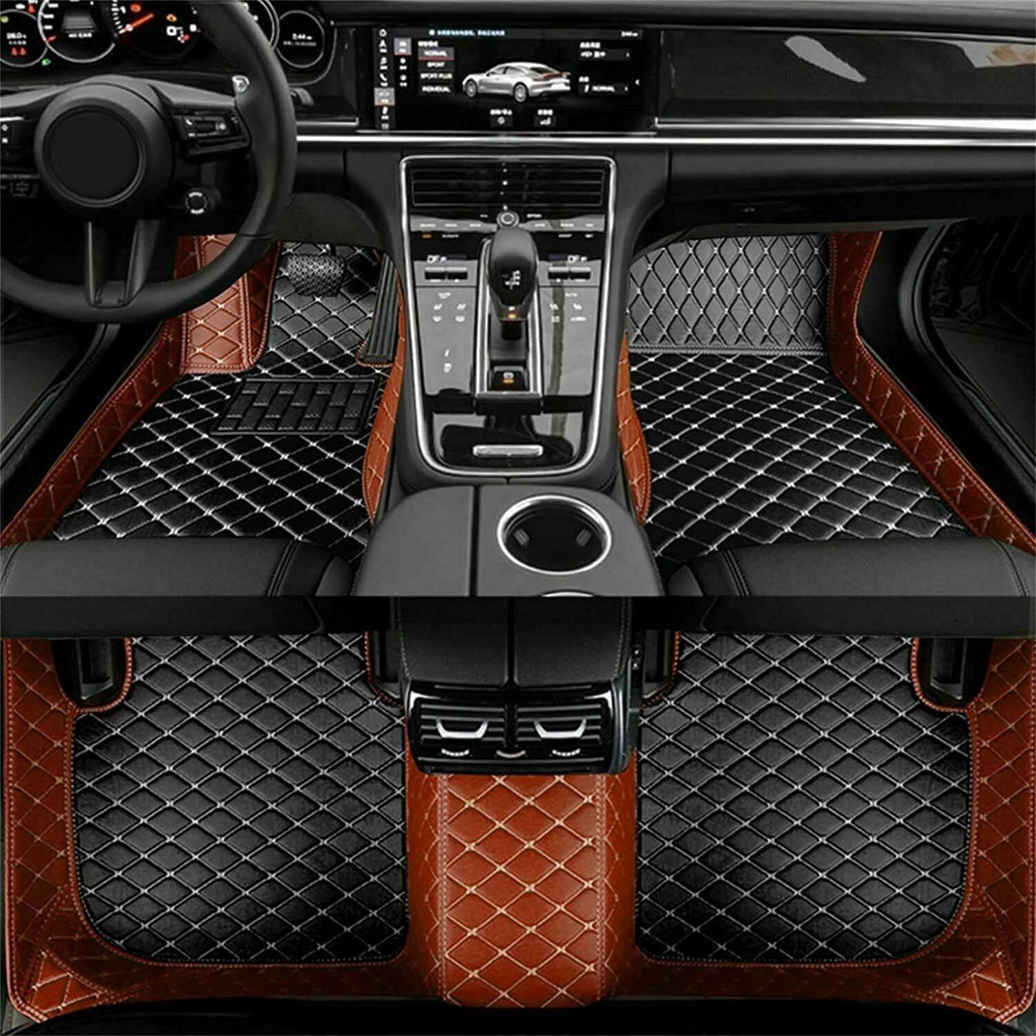 Suitable for LADA Granta LADA Granta all-day car special leather single-layer color matching car mat