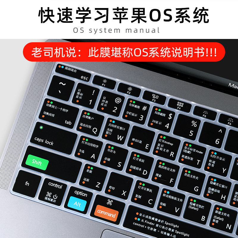 Suitable for MacBook Pro Keyboard Protective Film, Touch Bar Keyboard Film, Apple Computer Keyboard Film, Ma