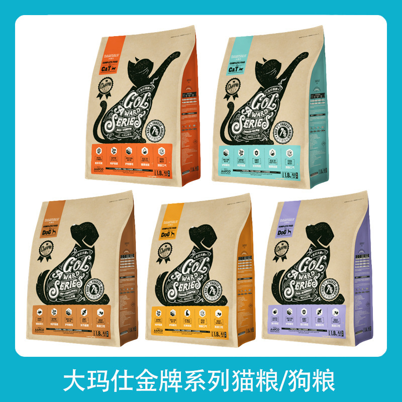 Damash Dog Food Gold Medal Duck Blueberry Small Adult Puppy Universal Goat Milk Teddy Milk Cake Kojin Hair Cat Food