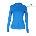 Lightning blue jacket