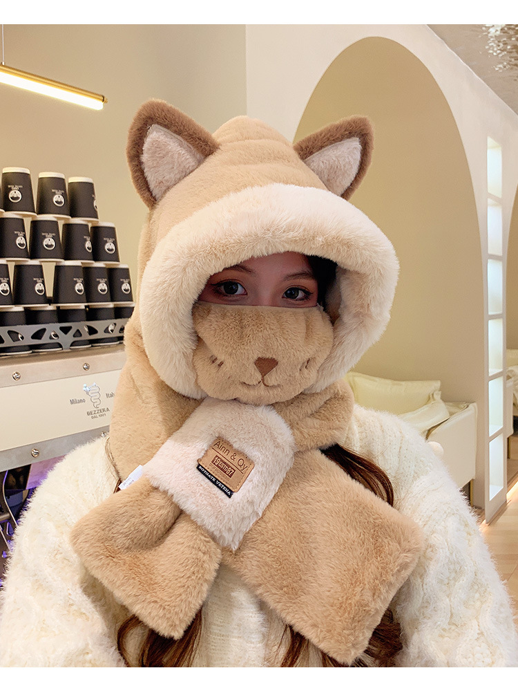 Plush Hat and Scarf Set - Image 14