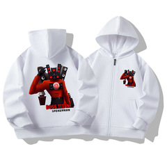 Titan audio person clothing toilet person jacket surveillance person hoodie TV person zipper children's game children's clothing accessories