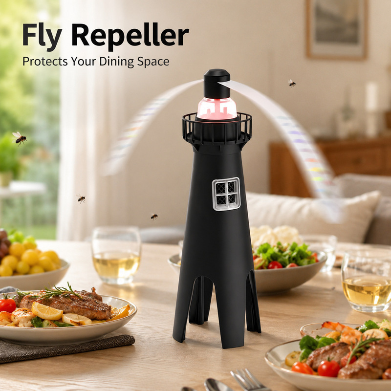 Cross-border new flyfans multi-functional fly killer outdoor mosquito and fly repellent fan with blades for home use Cross-border new flyfans multi-functional fly killer outdoor mosquito and fly repellent fan with blades for home use