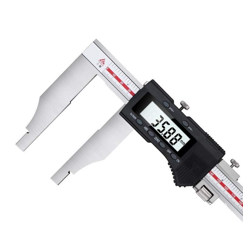 日本三量大量程电子数显游标卡尺0-500-600-1000mm1.5米2米加长爪
