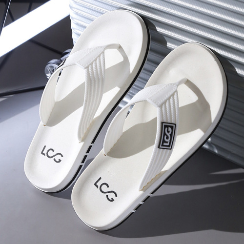 Men's Summer Trendy Outdoor Slides Anti-Slip Anti-Odor Huarou Sports Soft Sole Wear-resistant Beach Thick Sole Sandals