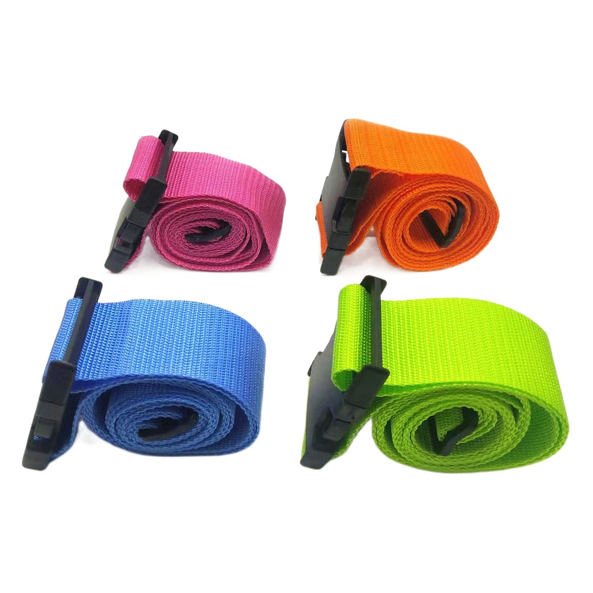 Amazon hot-selling one-word luggage belt suitcase binding belt lockless luggage strap cross-border exclusive