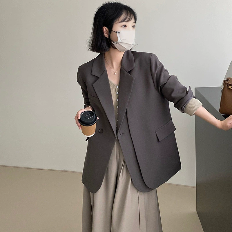 Classic suit jacket, autumn sexy bag for leisure, for teenagers