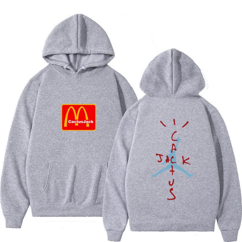 Travis Scott Cactus Jack Jordan 23 Joint Fashion Casual Men's and Women's Sweatshirt Hoodie