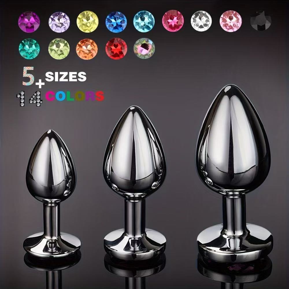 Metal anal plug sólido de acero inoxidable en forma de corazón anal plug para hombres y mujeres anal expansor de cola sm criminal equipo productos sexuales