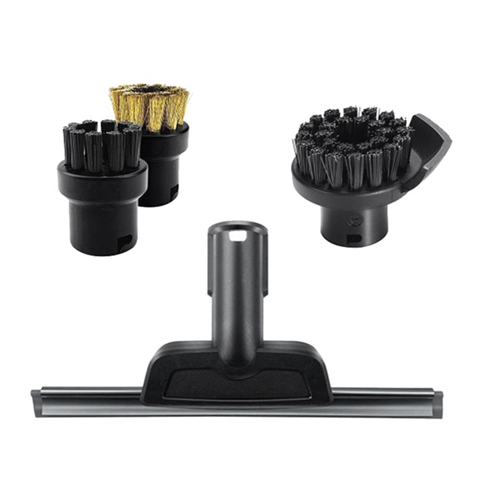 Adecuado para accesorios de vapor Karcher Kach, trapo, trapo, accesorios de vapor Karcher, cepillo redondo pequeño, cepillo de cobre