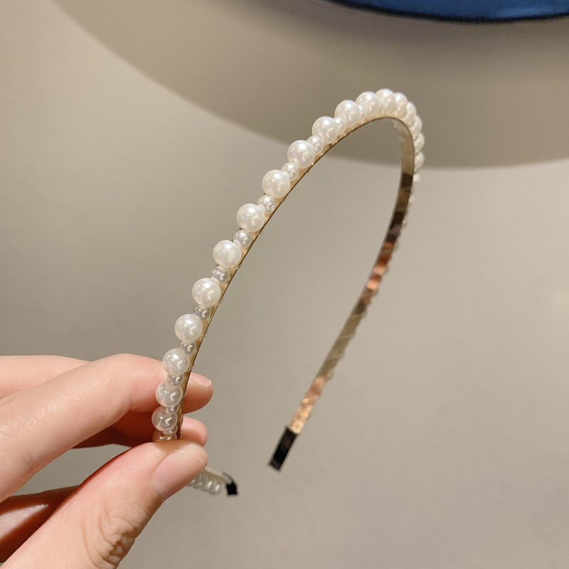 珍珠发箍2025新款洗脸发箍女发卡防滑压发头箍头饰高级感洋气时尚|undefined