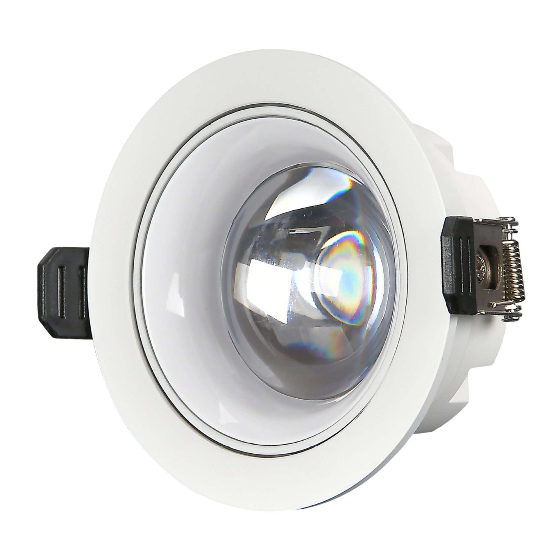 Lámpara de techo empotrada Arco de luz de arco iris Lámpara de luz de colina pequeña Lámpara de ambiente Lámpara de ojo de buey de restaurante Lámpara de tubo de Zhongshan antideslumbrante