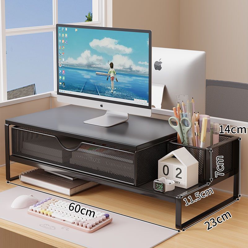 Computer Height-Adjustable Stand Desktop Office Desktop Computer Monitor Base Stand Home Monitor Height-Adjustable Stand with Drawer Computer Height-Adjustable Stand Desktop Office Desktop Computer Monitor Base Stand Home Monitor Height-Adjustable Stand with Drawer