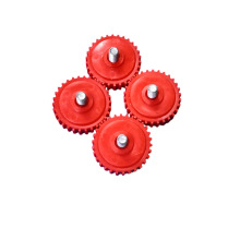 通用电子秤称脚TCS150kg实心塑料底脚螺丝300公斤M8毫米底座配件