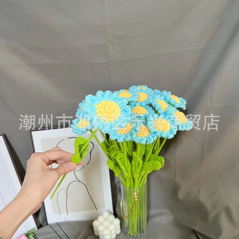 完成品ひまわり手織り造花模擬花装飾ひまわりの花バレンタインデー教師の日ギフト|undefined