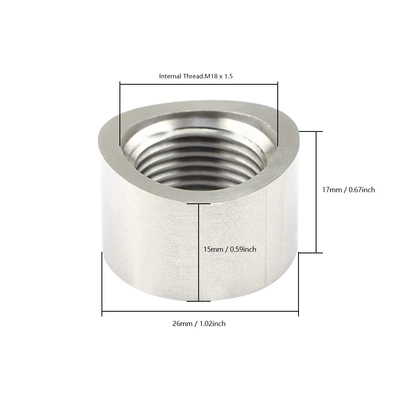 Oxygen Notch Nut, Automotive Sensors