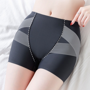 750 Welfare High Waist Tummy Control Butt Lifting Security Pants Women's Summer Thin Anti-Exposed Non-Curling Bottoming Shorts and Underwear