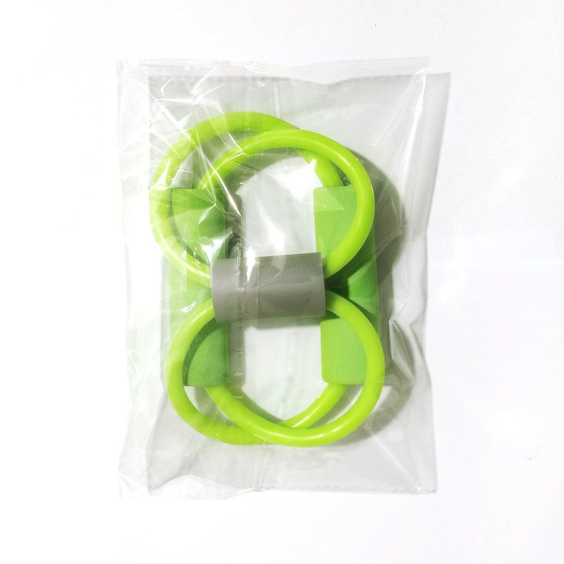 Dispositivo de tensión de ocho caracteres dispositivo de tensión de pedal espalda belleza pecho expansor Pilates yoga TPE fuente fábrica 8-dispositivo de tensión de caracteres