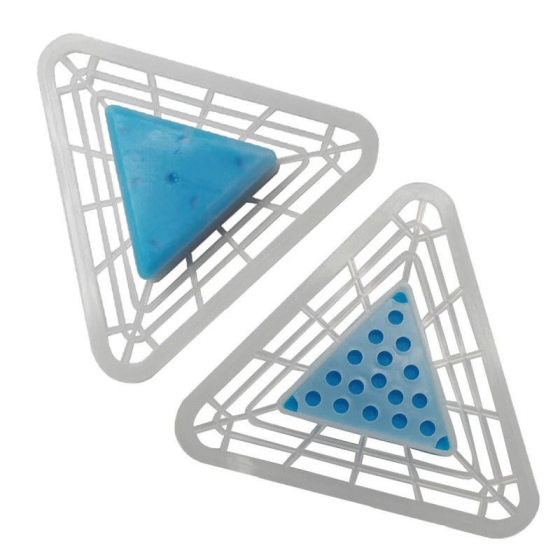 Men's urinal deodorant triangle block urinal aromatherapy triangle block toilet anti-blocking triangle block toilet deodorant