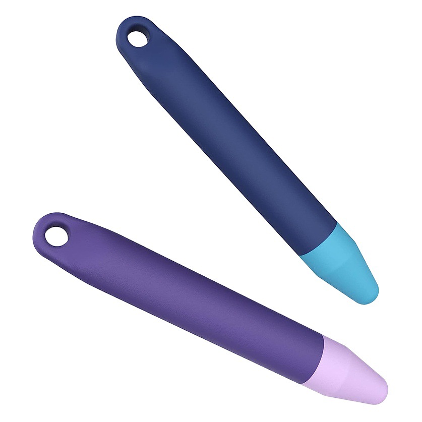 Pluma capacitiva de escritura de silicona material de grado alimenticio para niños adecuada para tableta de teléfono móvil máquina de educación temprana Xiwo pluma de pantalla táctil Universal