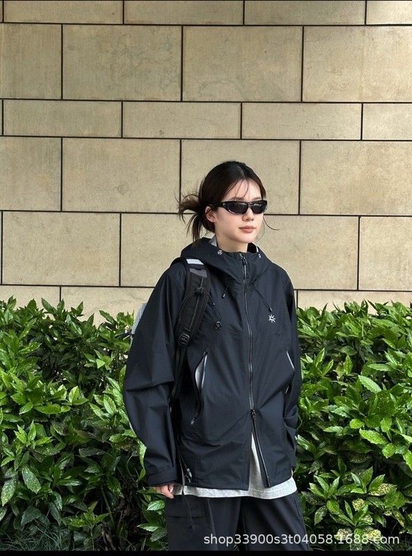 新款凯乐家LT男女款户外登山外套防风防水透气接缝全压胶冲锋衣|undefined