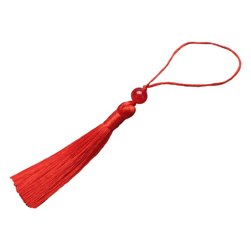 7cm tassel spike beaded bookmark decorative U disk pendant accessories large price excellent accessories pendant