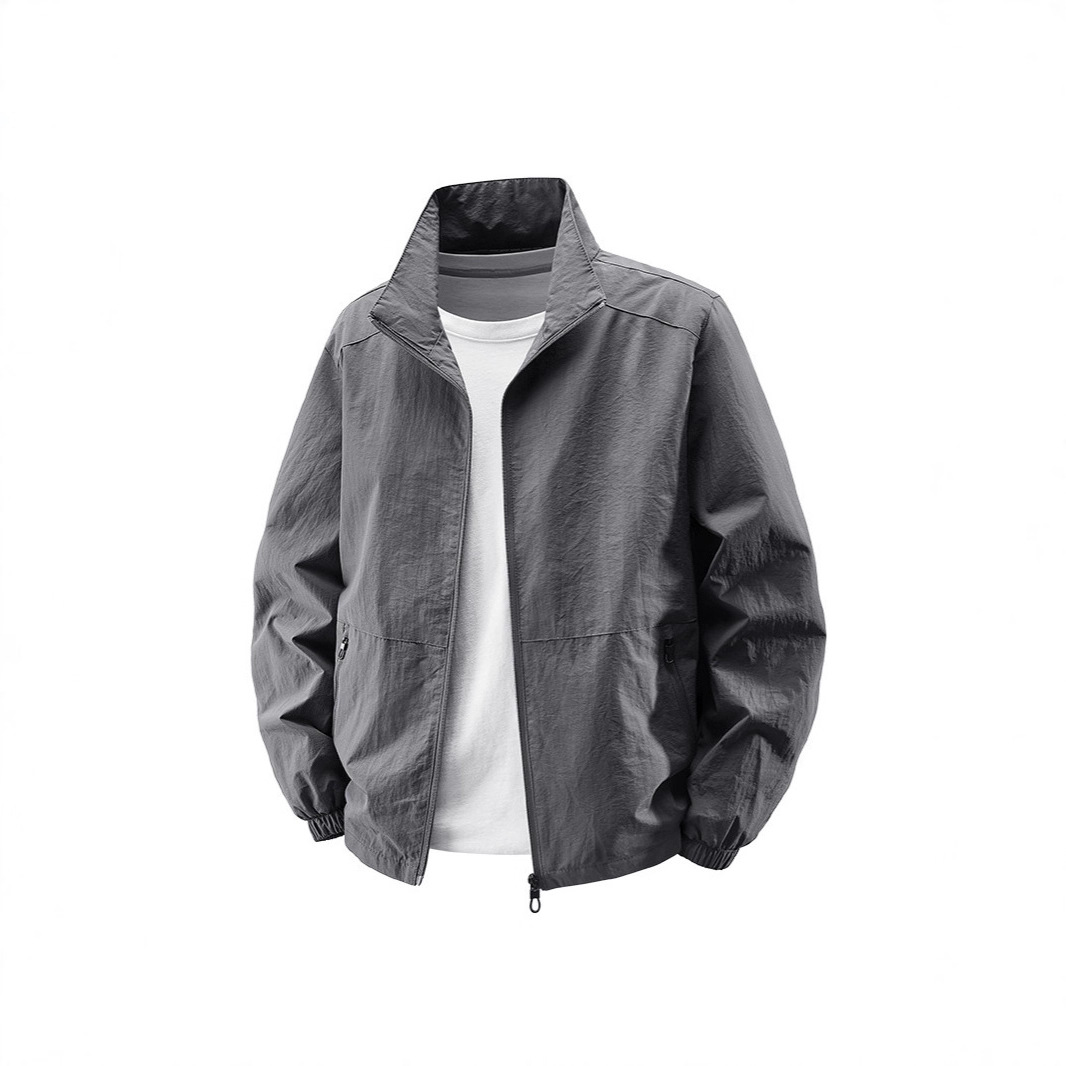 New Spring And Autumn Versatile New Three-proof Men's Jacket Outdoor Sports Loose_viptrois.com