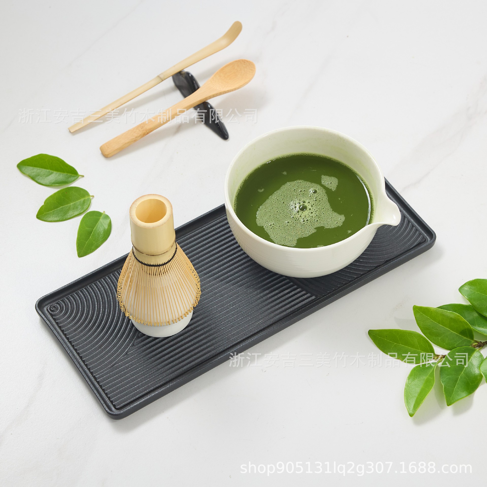 Cien set de cepillo de té de bambú matcha matcha accesorios matcha cepillo de mezcla tazón de té de la dinastía Song ordenar cepillo de ceremonia de té