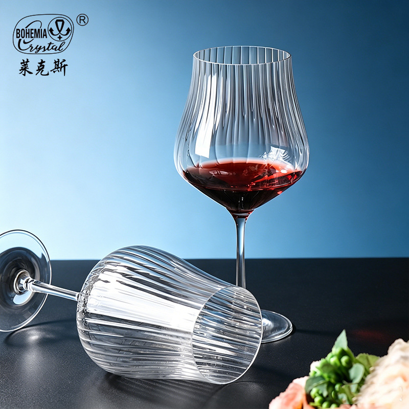 Checo puro original importación de cristal sin plomo taza de vino vino vino vino de champagne taza de cristal de alta calidad estrictamente elegido taza de cerveza comercial