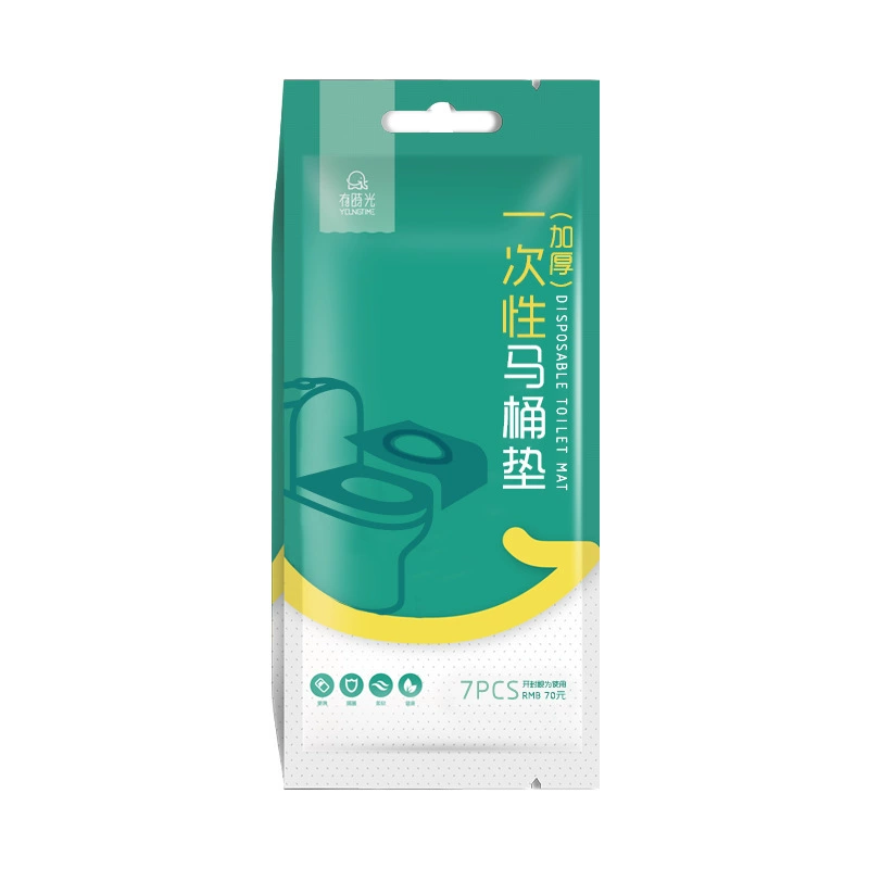 Disposable waterproof toilet, long pillow, increased thickness