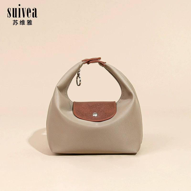 2025 новый полиэстеровый водонепроницаемый ланч-бокс, модная и повседневная сумка-саквояж для тофу, универсальная сумка через плечо для женщин