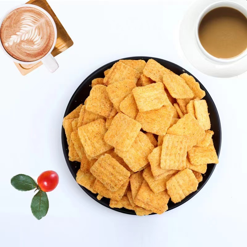 天津风味锅巴老式怀旧脆锅巴五香麻辣味散装休闲零食网红脆香锅巴|undefined