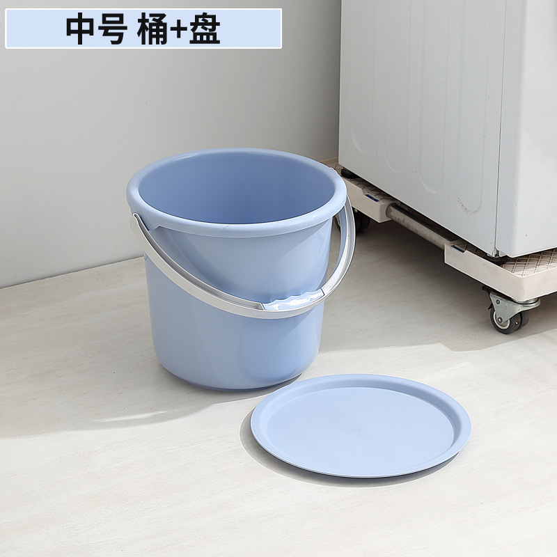 북유럽 블루 [중간 배럴 플레이트] 투피스 세트