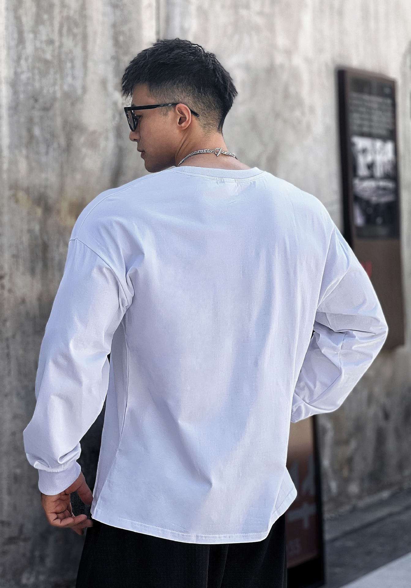 Men's Trendy Loose Fitting Fitness Clothing Long Sleeved T-Shirts Casual Training Sportswear Pullovers Sweatshirts Thin_viptrois.com