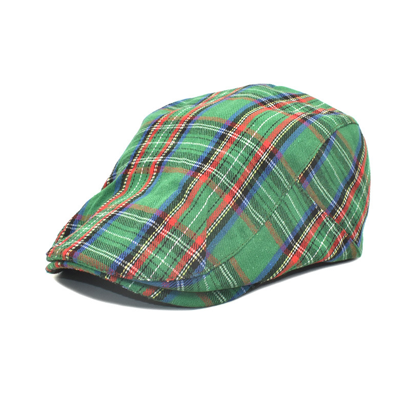 Unisex Casual Lattice Curved Eaves Ivy Cap display picture 5