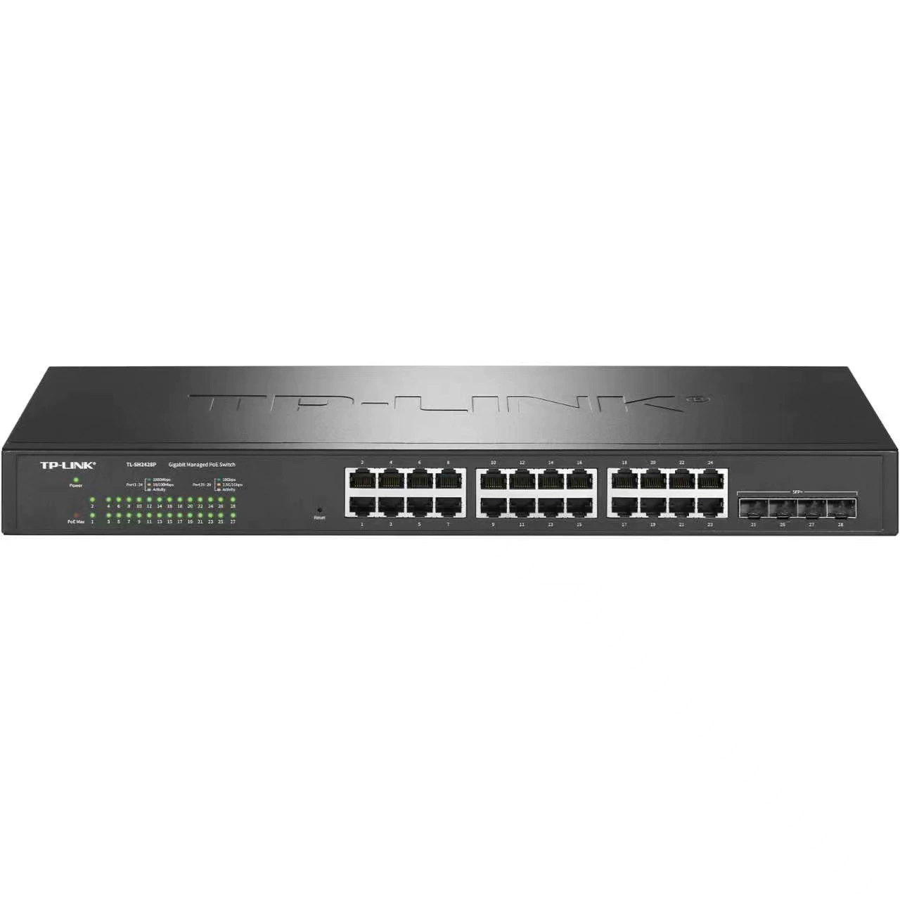 TP-LINK TL-SH2428P 10G uplink cloud managed PoE switch