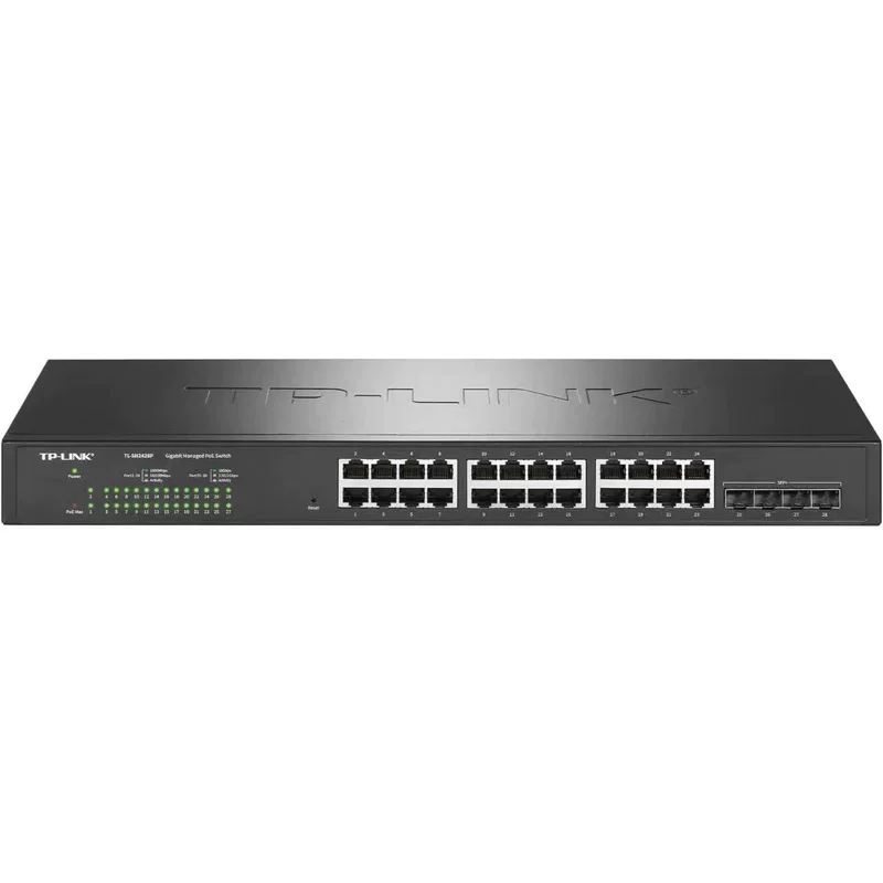 TP-LINK TL-SH2428P 10G uplink cloud managed PoE switch