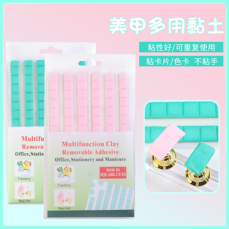 Artículo de manicura de arcilla para principiantes de arcilla de manicura profesional para practicar el marco de la placa fija de la herramienta de visualización de arcilla