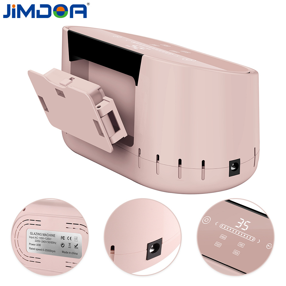 JIMDOA pulidora de uñas eléctrica personalizada transfronteriza 35000 rpm alta velocidad de rotación bajo ruido pulidor de uñas