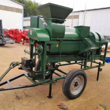 电柴两用谷子高粱大豆脱粒机拖拉机后输出轴带玉米剥皮脱粒一体机
