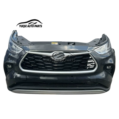 Suitable for Toyota Highlander XU70 front lip, front bumper, front nose cut, front bar