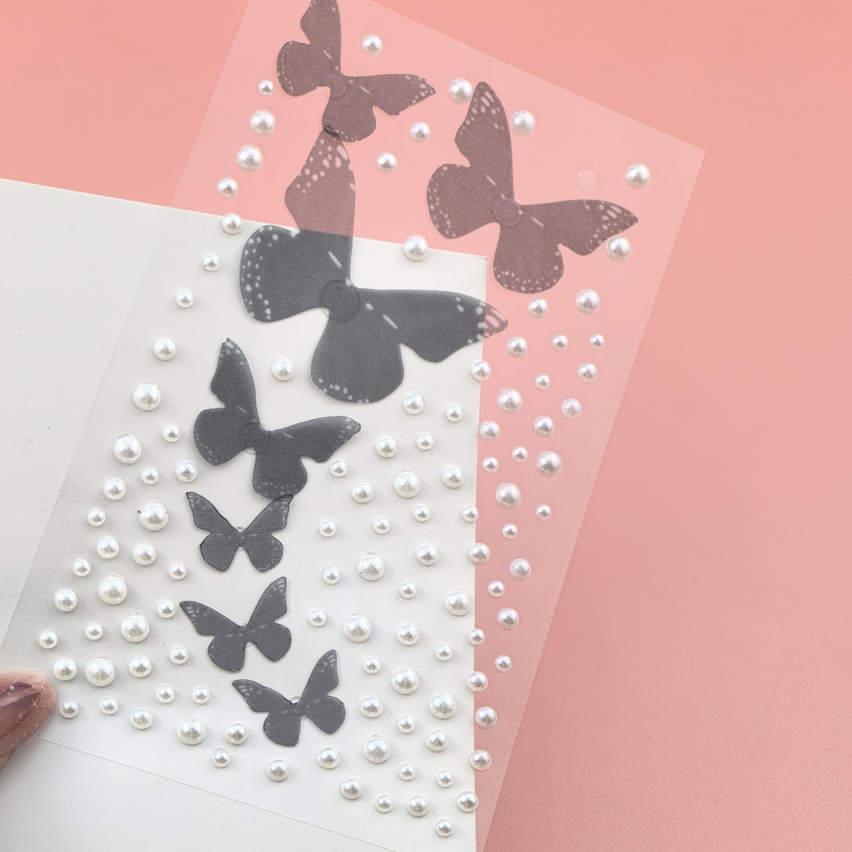 BJA-611 블랙 메쉬 나비 모델